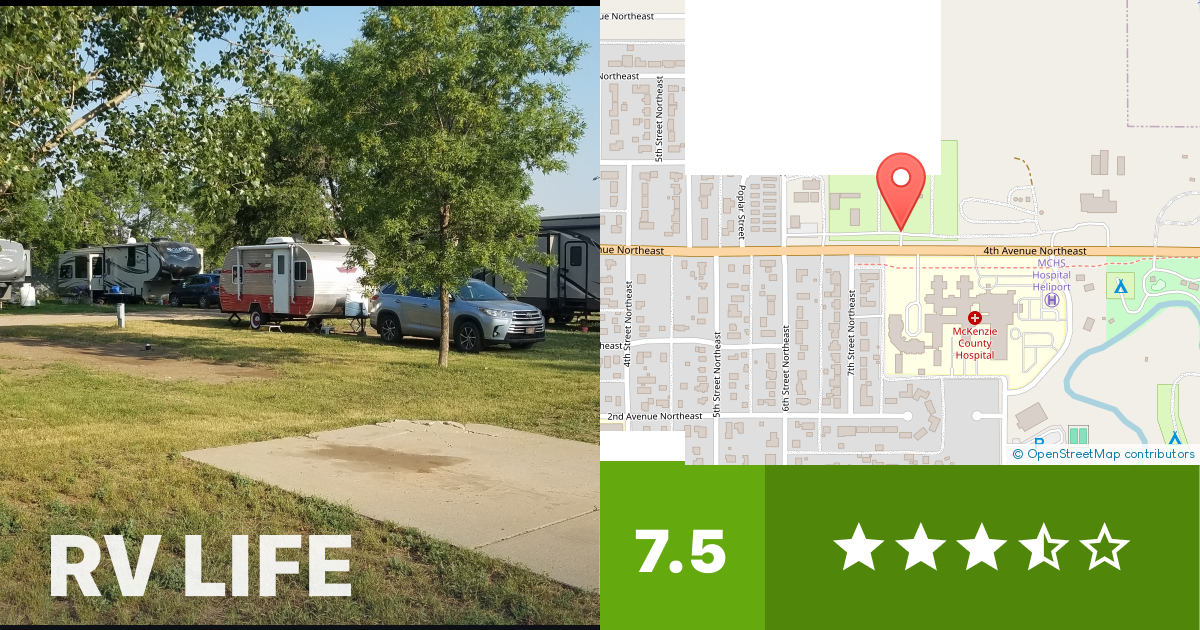 RD RV Park Watford City, North Dakota RV LIFE Campground Reviews