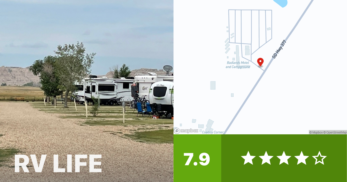 Badlands Interior Motel & Campground Interior, South Dakota RV LIFE