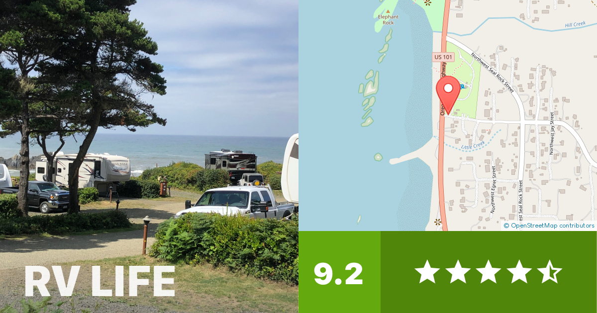 Seal Rocks RV Cove Seal Rock, Oregon RV LIFE Campground Reviews