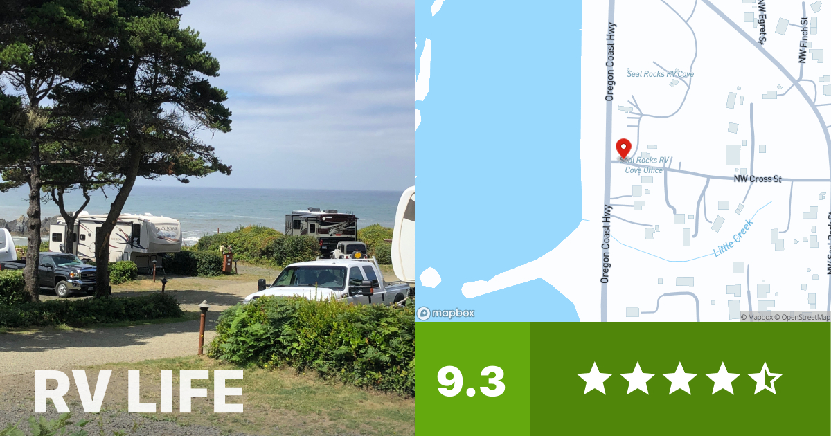 Seal Rocks Rv Site Map Seal Rocks RV Cove - Seal Rock, Oregon - RV LIFE Campground Reviews