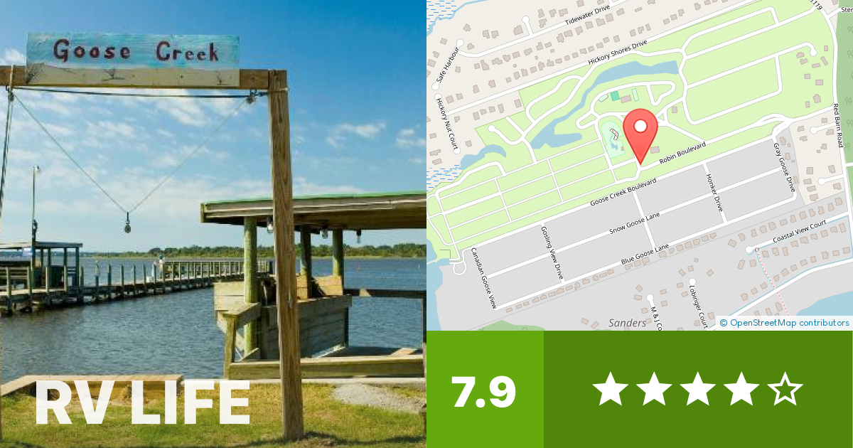 Goose Creek RV & Camping Resort Newport, North Carolina RV LIFE