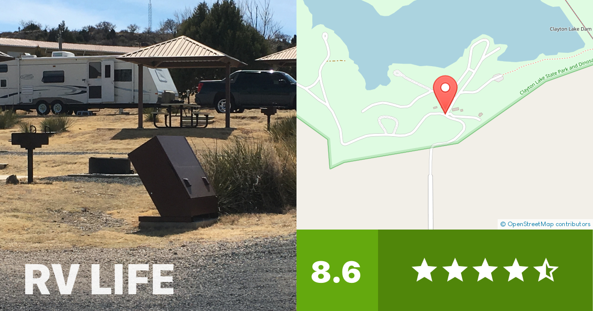 Clayton Lake State Park Clayton, New Mexico RV LIFE Campground Reviews