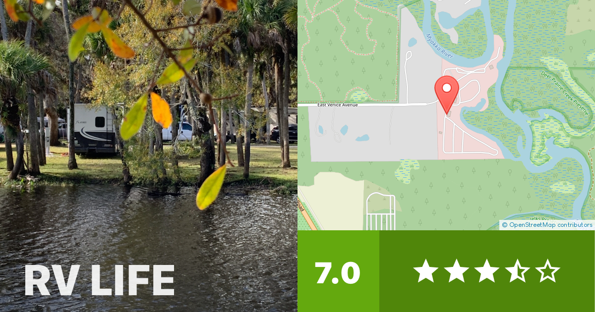 Camp Venice Venice, Florida RV LIFE Campground Reviews