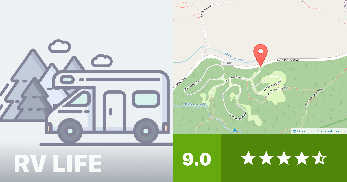 Grindstone Recreation Area Campground Troutdale, Virginia RV LIFE