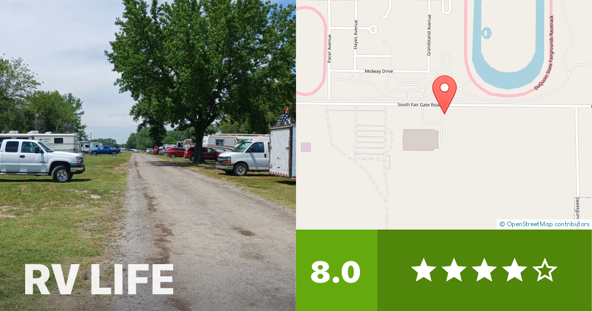 Du Quoin State Fairgrounds Du Quoin, Illinois RV LIFE Campground