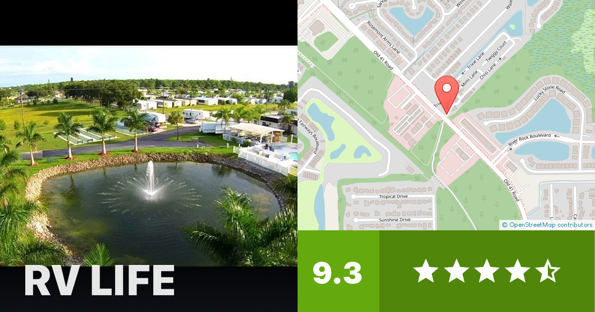 Bonita Lake RV Resort Bonita Springs, Florida RV LIFE Campground