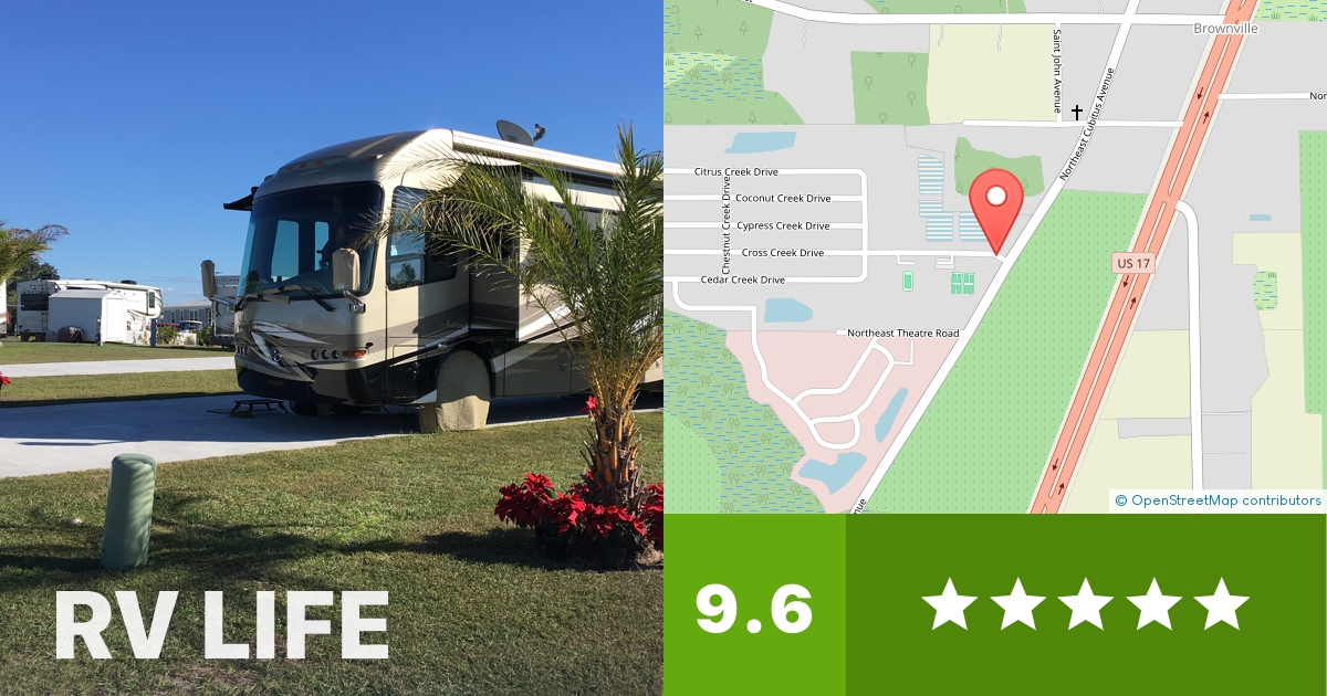 Cross Creek RV Resort Arcadia, Florida RV LIFE Campground Reviews