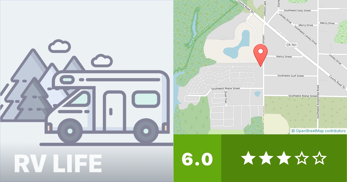 Lettuce Lake Travel Resort Arcadia, Florida RV LIFE Campground Reviews