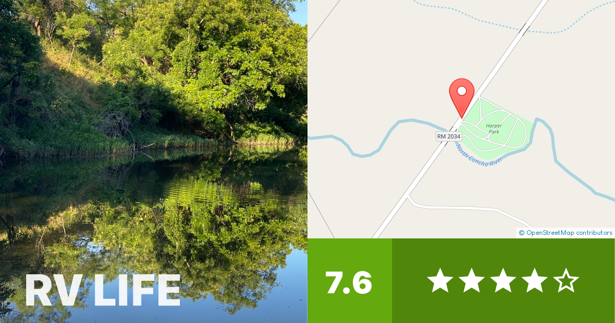 Harper Park Water Valley, Texas RV LIFE Campground Reviews