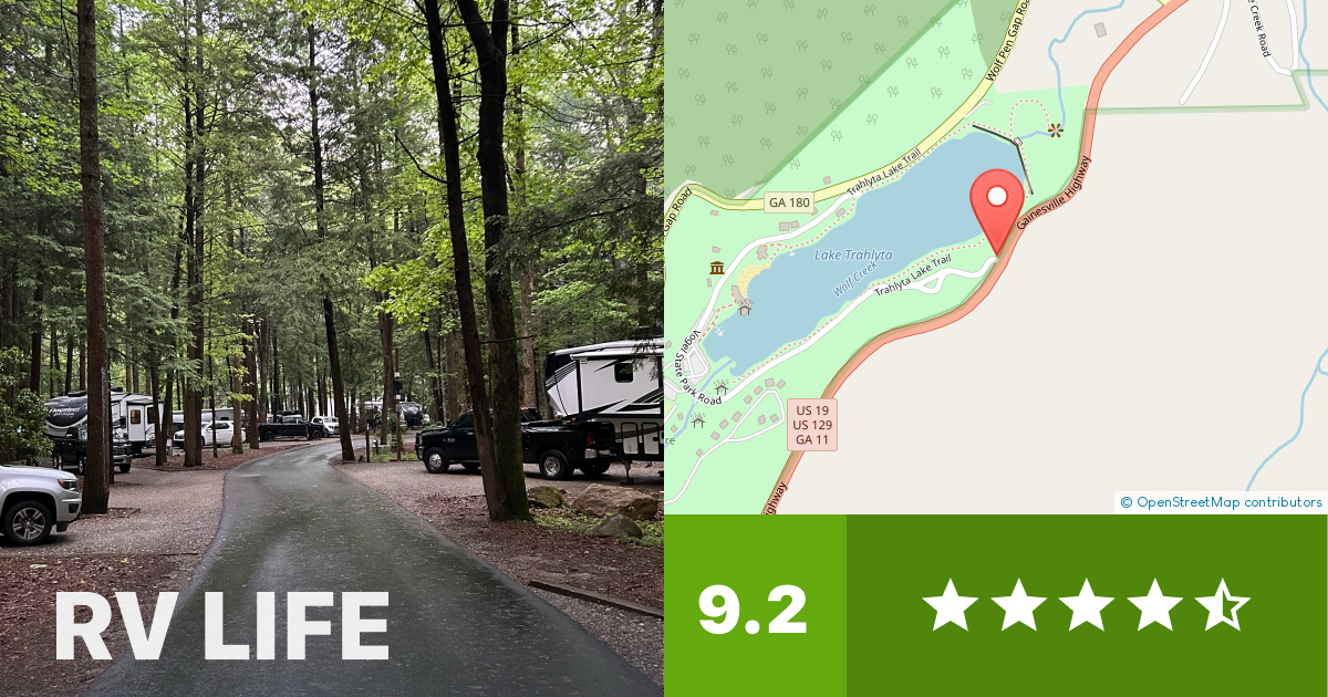 Vogel State Park Blairsville, RV LIFE Campground Reviews