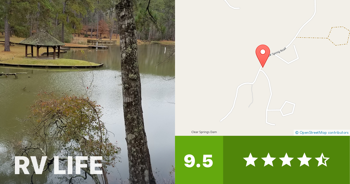 Clear Springs Recreation Area Meadville, Mississippi RV LIFE