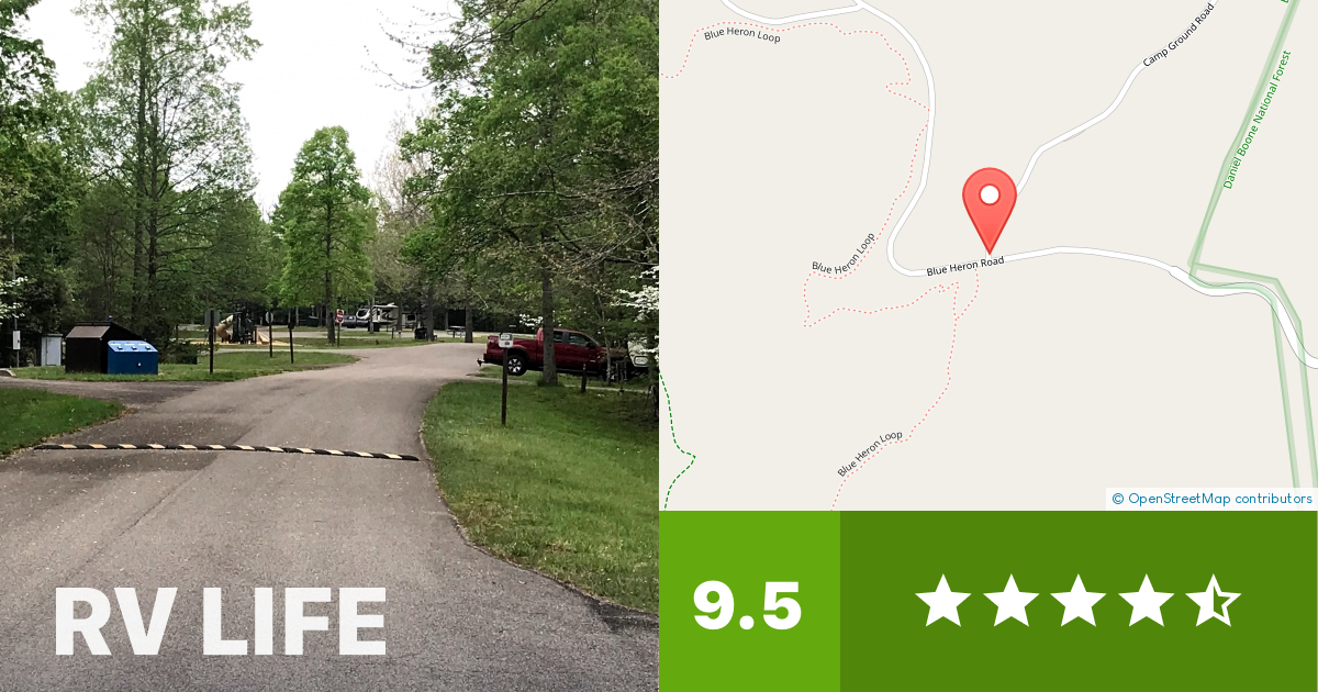 Blue Heron Campground Stearns, Kentucky RV LIFE Campground Reviews