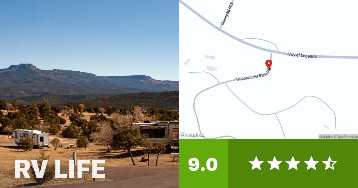 Trinidad Lake State Park - Trinidad, Colorado - RV LIFE Campground Reviews