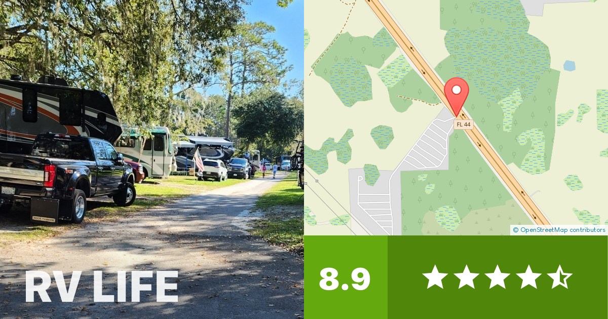 Thousand Trails Three Flags RV Campground - Wildwood, Florida - RV LIFE ...