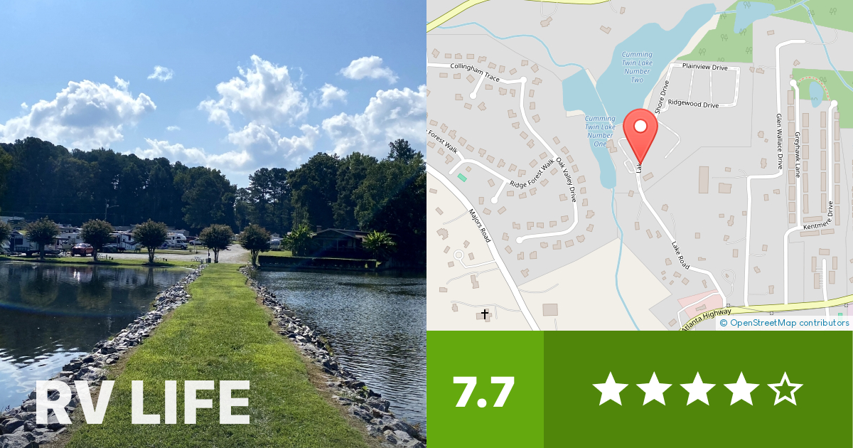 Twin Lakes RV Park Cumming, RV LIFE Campground Reviews