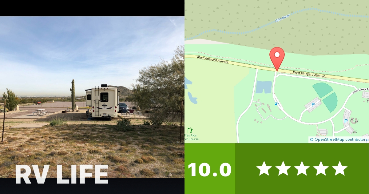 Estrella Mountain Regional Park Goodyear, Arizona RV LIFE