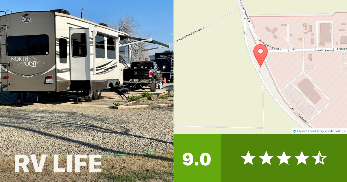 Lemoore Naval Air Station Campground Lemoore NAS, California RV
