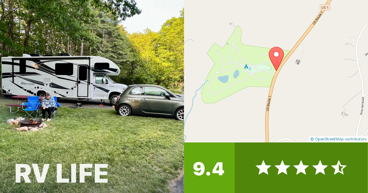 Dixon's Coastal Maine Campground Cape Neddick, Maine RV LIFE