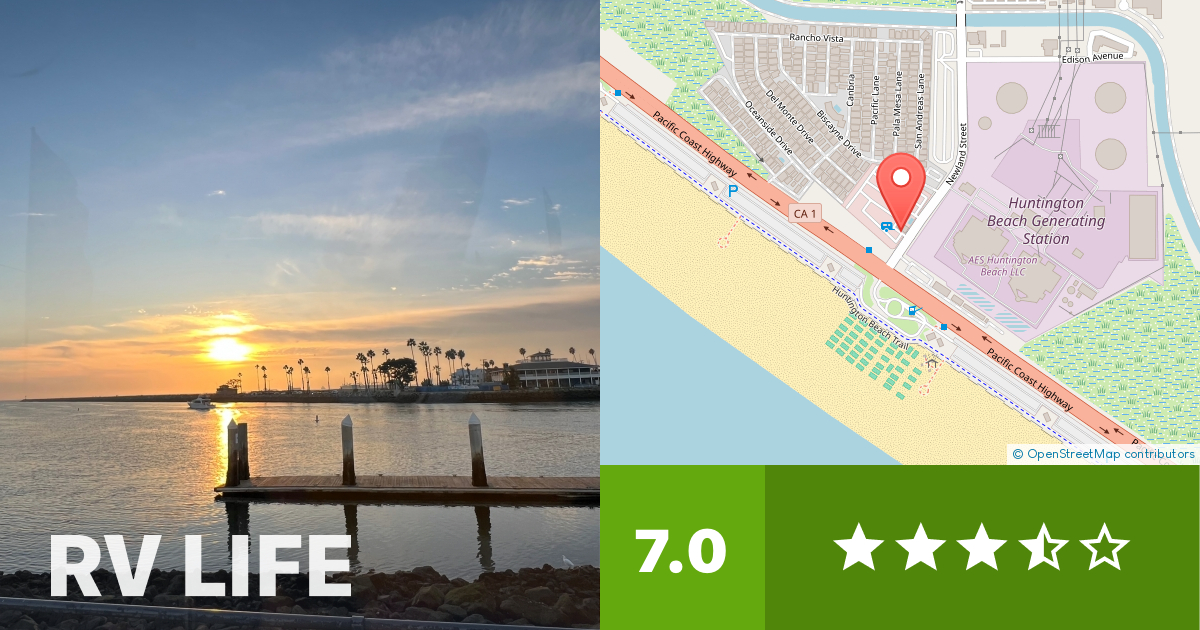 Waterfront RV Park Huntington Beach, California RV LIFE Campground