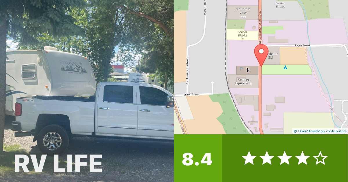 PairADice RV Park & Campground Creston, British Columbia RV LIFE