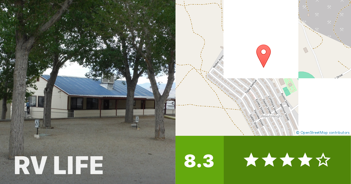 Weed Heights RV Park Yerington, Nevada RV LIFE Campground Reviews