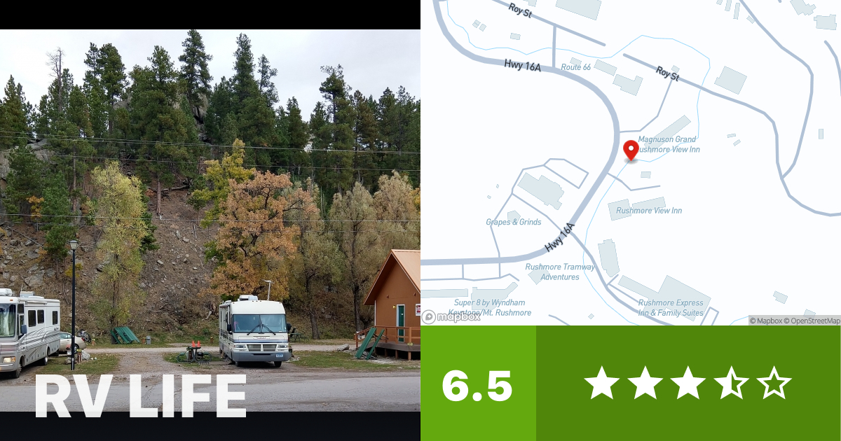 Rushmore View Inn RV Park - Keystone, South Dakota - RV LIFE Campground ...
