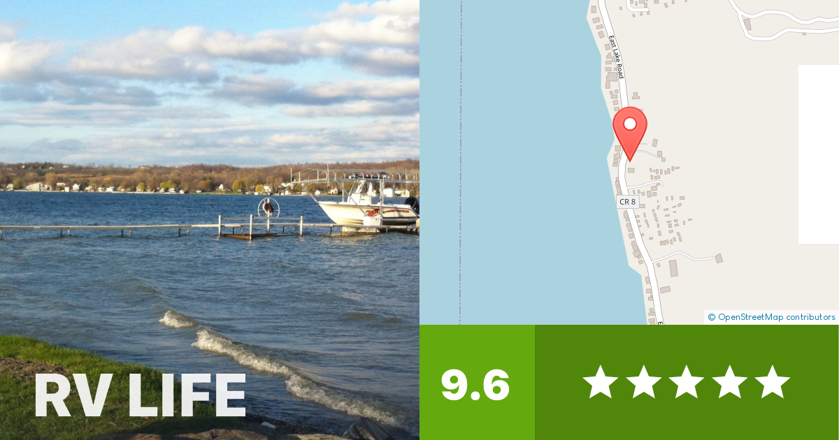 Conesus Lake Campground Conesus, New York RV LIFE Campground Reviews