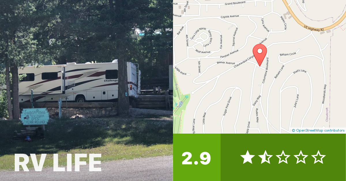 Sugar Pines RV Park Cloudcroft, New Mexico RV LIFE Campground Reviews