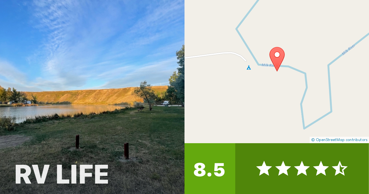 Gold Springs Campground Milk River, Alberta RV LIFE Campground Reviews
