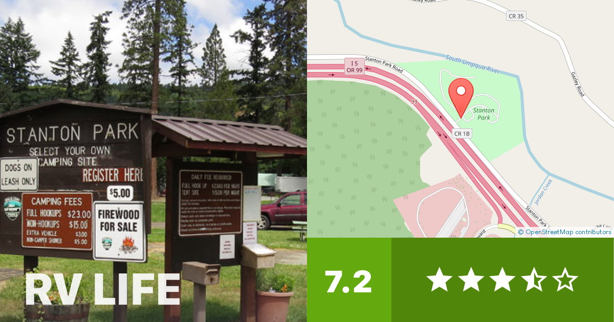 Stanton Park, Douglas County Canyonville, Oregon RV LIFE Campground