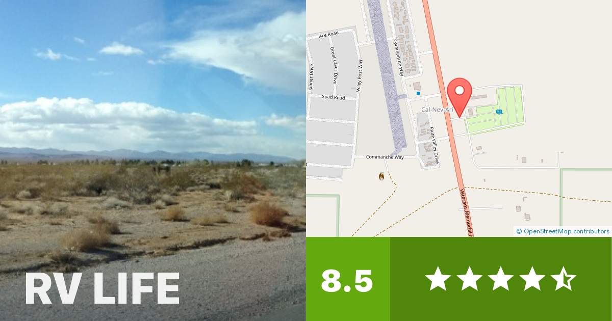 CalNevAri RV Park CalNevAri, Nevada RV LIFE Campground Reviews