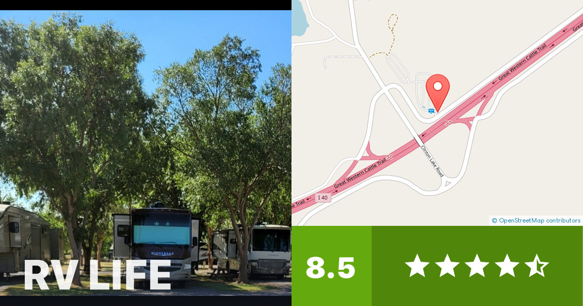 Elk City / Clinton KOA Journey Canute, Oklahoma RV LIFE Campground