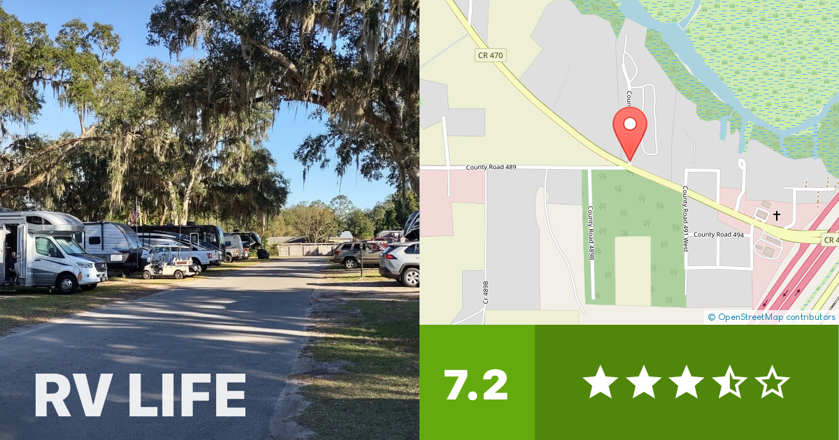 Lake Pan RV Village Lake Panasoffkee, Florida RV LIFE Campground