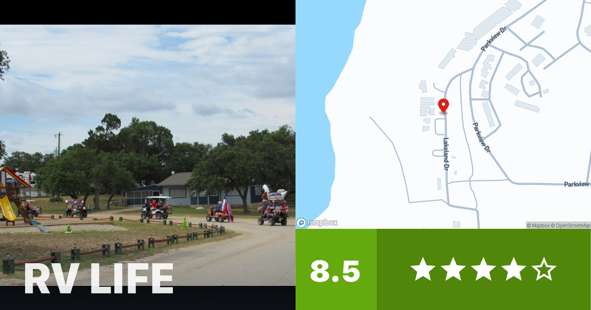Lake Pointe RV Resort - Canyon Lake, Texas - RV LIFE Campground Reviews