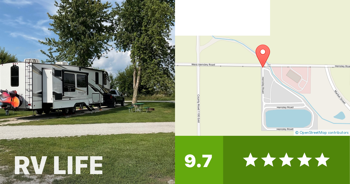 D & W Lake Camping and RV Park Champaign, Illinois RV LIFE