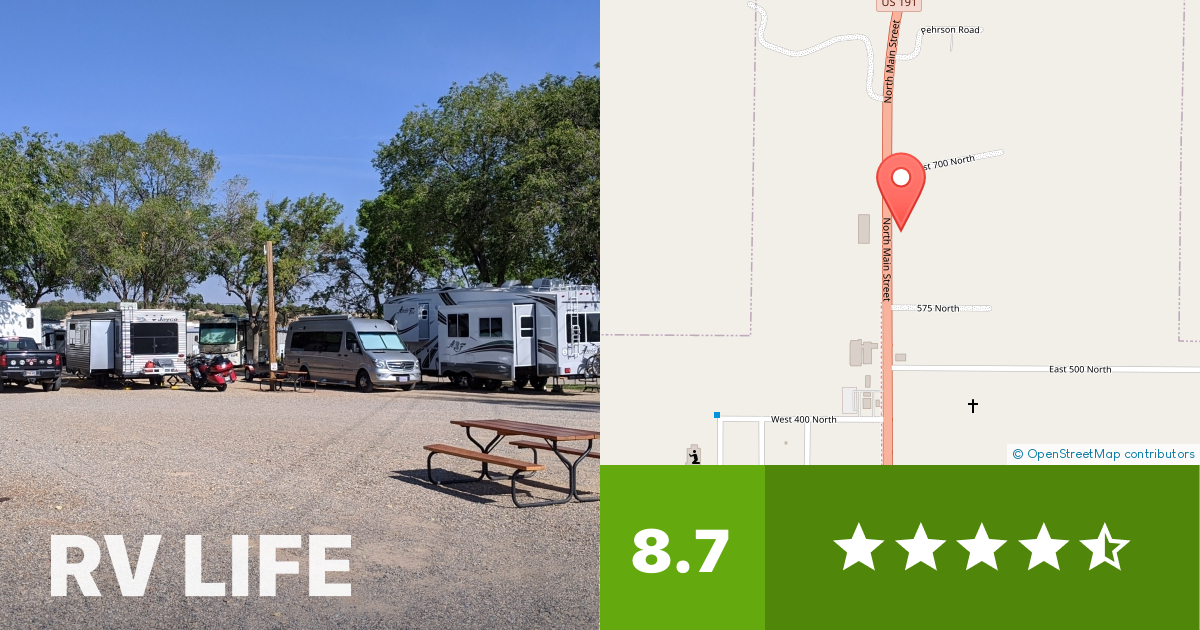 Mountain View RV Park Monticello, Utah RV LIFE Campground Reviews