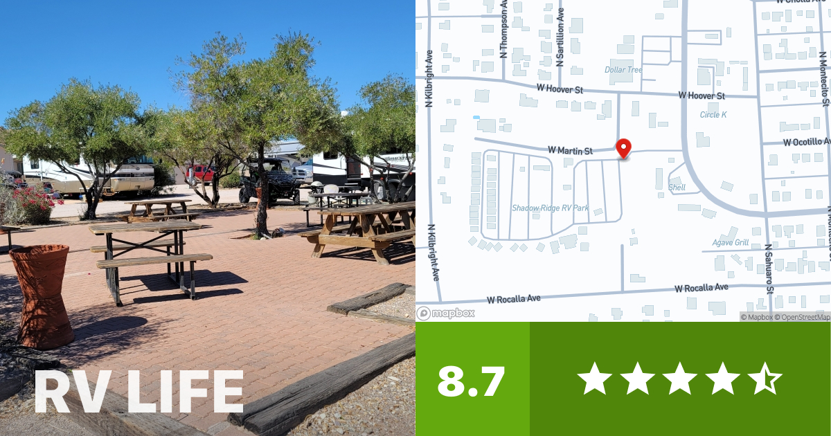 Escape To The Arizona Desert Oasis: Shadow Ridge RV Resort