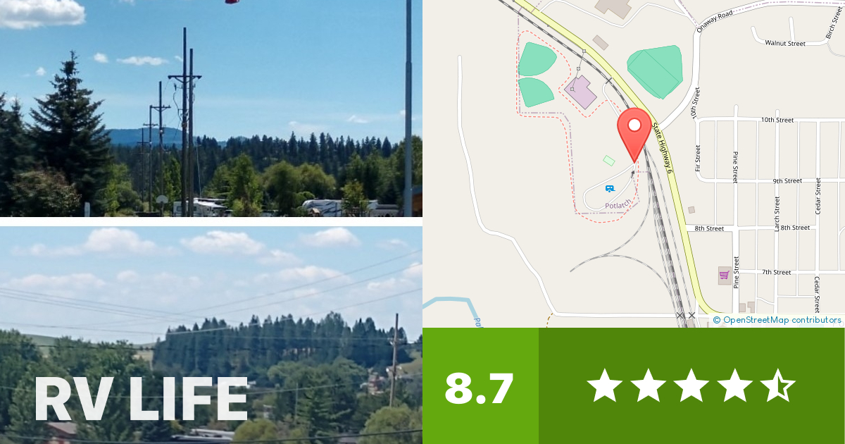 Scenic Six Park Potlatch, Idaho RV LIFE Campground Reviews