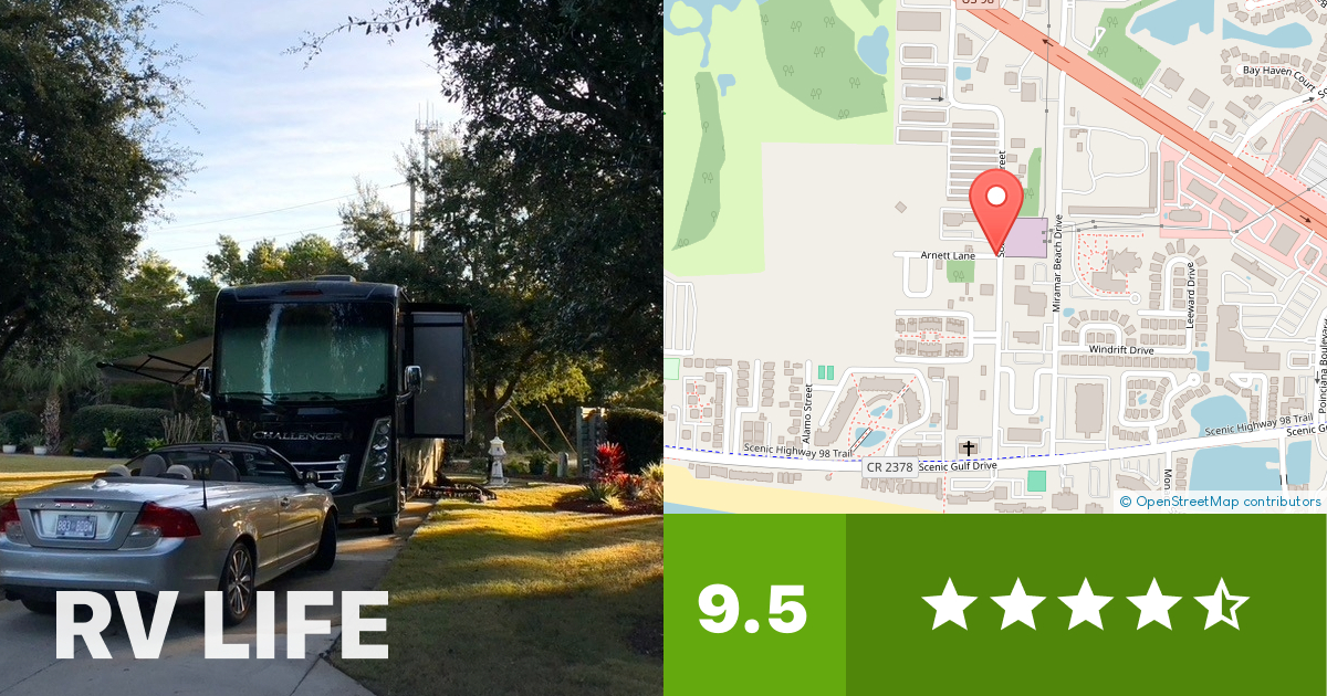 Geronimo RV Resort Miramar Beach, Florida RV LIFE Campground Reviews