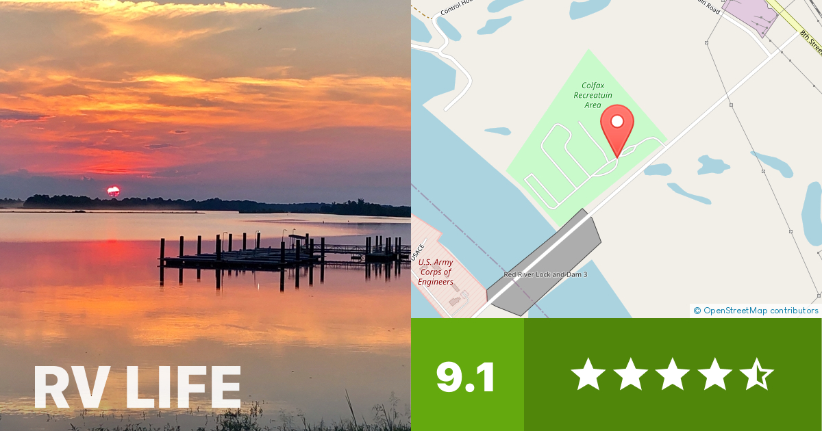 Colfax Recreation Area RV Park & Campground Colfax, Louisiana RV LIFE Campground Reviews