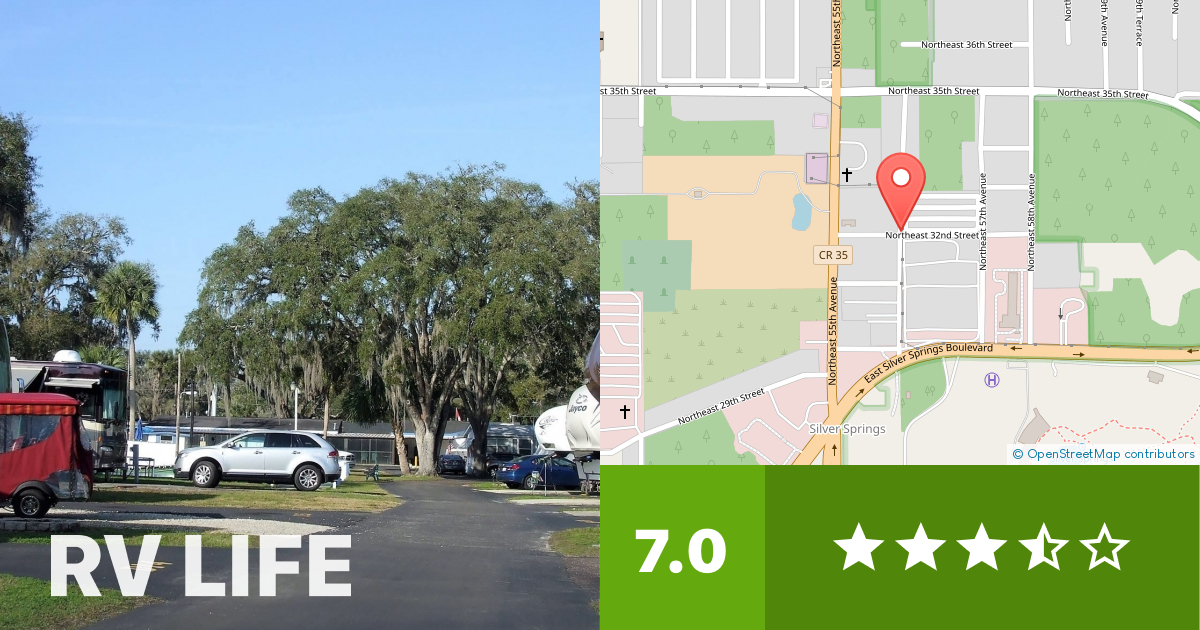 Silver Springs RV Park Silver Springs, Florida RV LIFE Campground