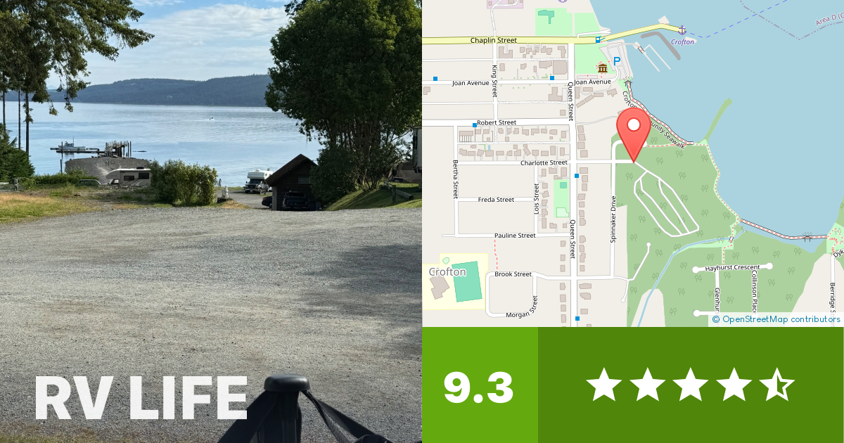 Osborne Bay Resort Crofton, British Columbia RV LIFE Campground Reviews